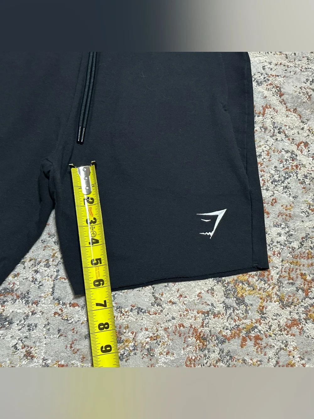 GYMSHARK critical shorts size Small black
